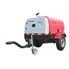 10 Bar diesel driven mobile air compressor trailer mounted