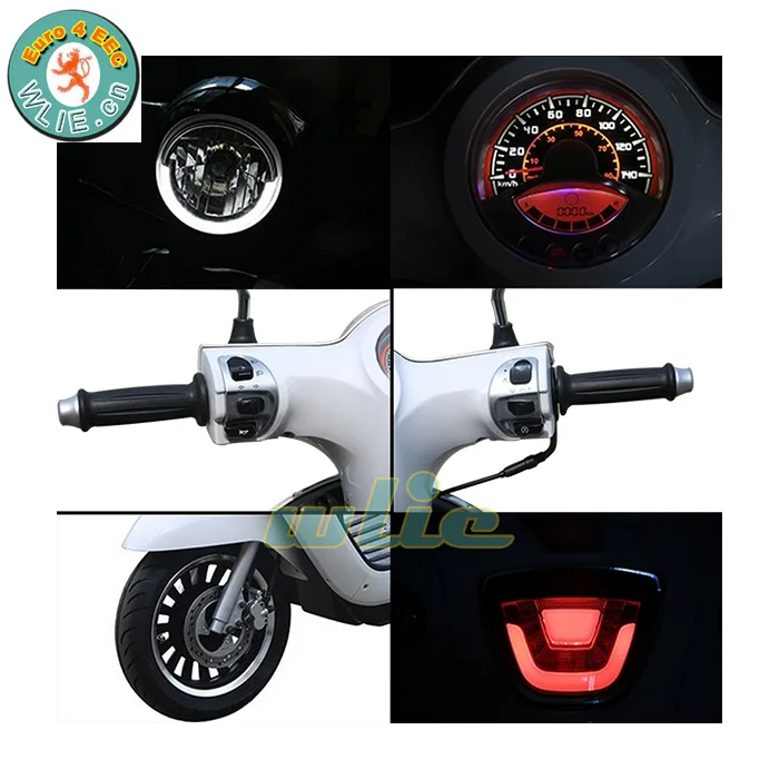 retro vespa patent scooter 50cc electric scooter