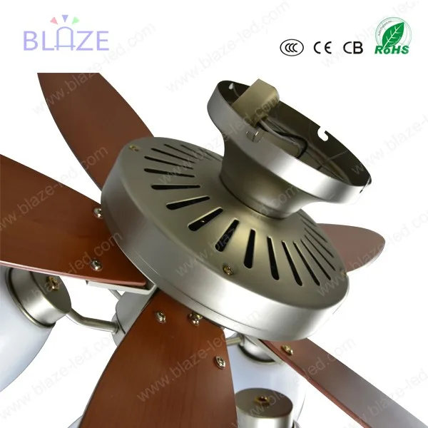 Wood blade remote control 220v home appliance ceiling fan