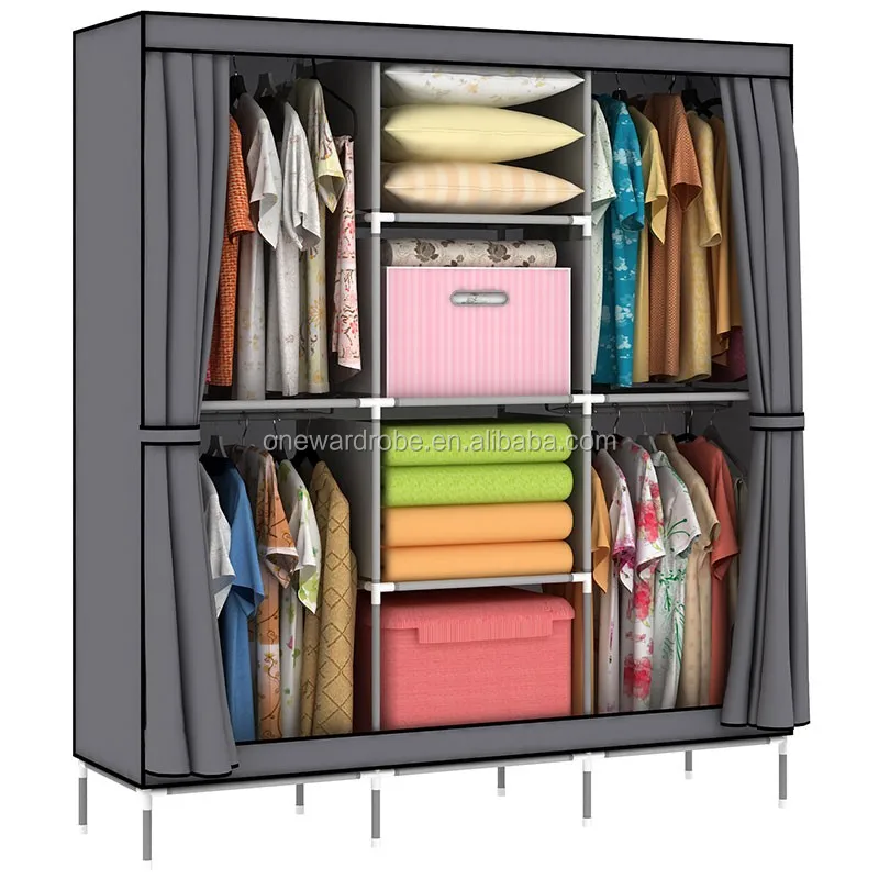Huge Size Curtain Door Non Woven Fabric Wardrobe Buy Fabric