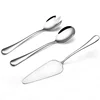 Jieyang popular style stainless restaurant dinner set tableware