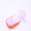 Disposable Boxed Soap Paper Mini Travel Sheets Foaming Portable Camping Hiking Outdoors Random Color
