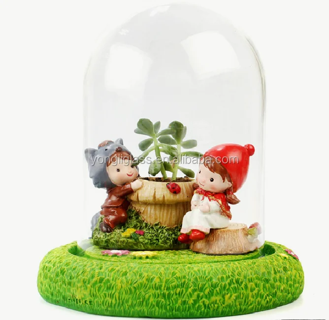 Wholesale glass christmas decoration,glass dome for home decoration