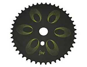 BICYCLE CHAINRING ZT7B-A 44t 1//2 X 1//8 Chrome LOWRIDER CRUISER BIKE