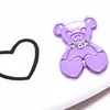JPStrass , Bear Shaped With Rhinestone Hot Fix Metal Studs For Crystal Decoration Alloy Metal Rhinestuds