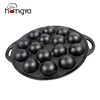 Small balls crepe panekoken cast iron 15 holes Japanese takoyaki plate