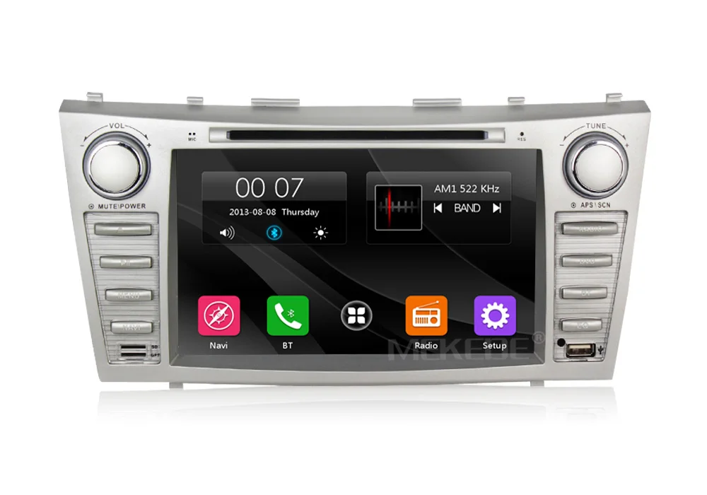 Cheap MEKEDE free shipping  Car GPS Navigation multimedia player For Toyota Camry 2007 2008 2009 2010 Head Unit Car Stereo radio BT 16