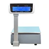 30kg retail electronic weighing thermal label printing computerized weighing scale