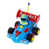 2018 Hot Selling Fun Mini F1 Cartoon Car 2CH RC Race Car Radio Control Toys With Light and Music 6603