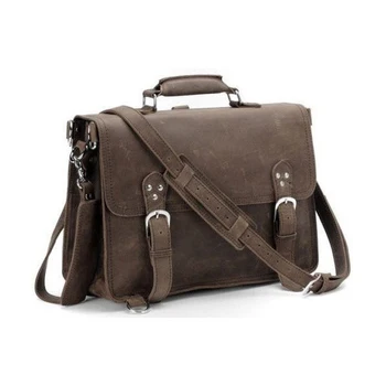 Handcrafted Full Grain Distressed Leather Laptop Briefcase Men S Stylish Messenger Bag