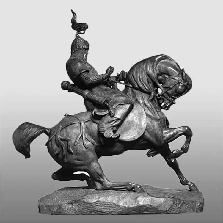 Decorative Bronze Small Horse Riding Statue Buy Animal Bronze Statue
