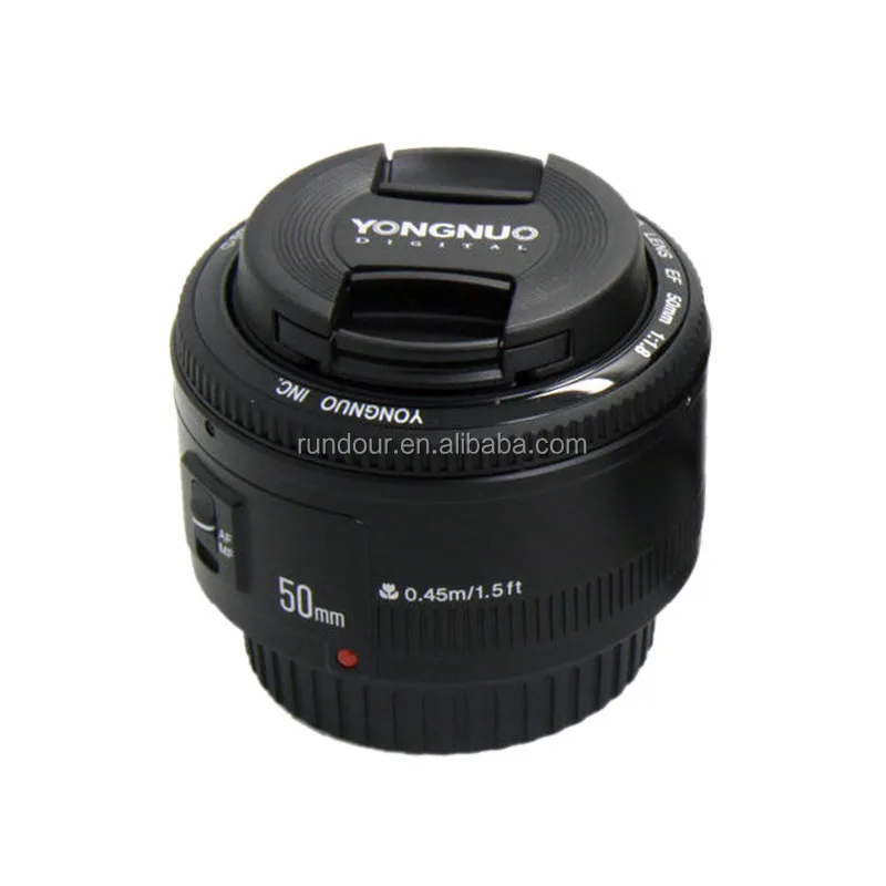 YongNuo YN50mm F1.8 AF MF Large Aperture Auto Focus Lens for Canon Camera