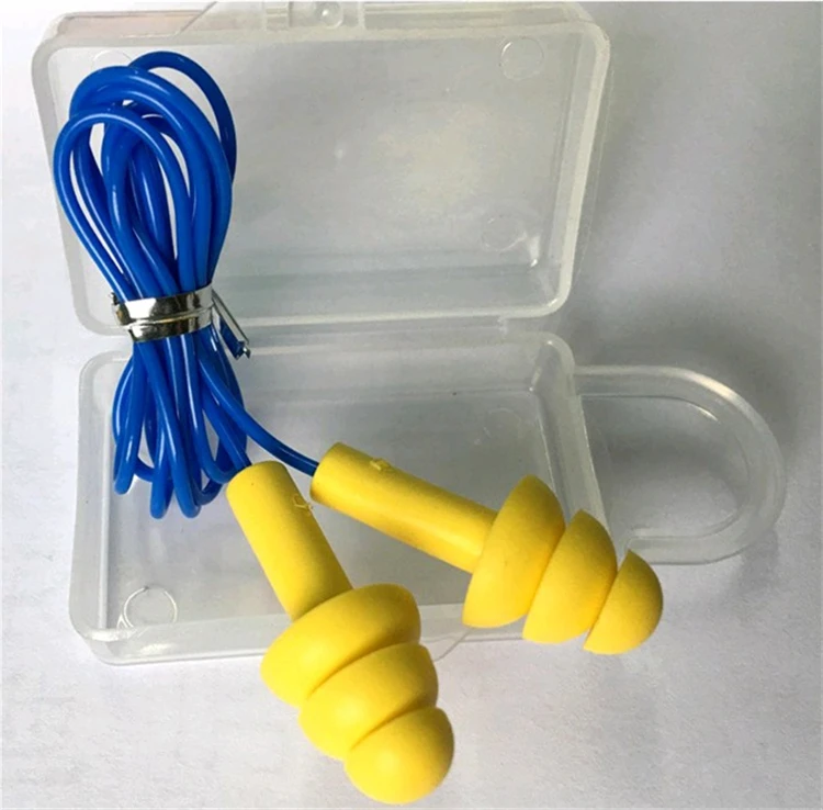 Reusable Comfortable Silicone Soundproof Earplugs For Sleeping Ear Plug