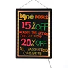 Low price notice led message board display