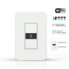 Smart home Wifi App Remote Control 220V Push on/off LED light Dimmer Switch