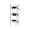 Good china factory bathroom hot cold water shower mixer tap 2 way thermostatic concealed wall shut-off valve