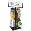 8 Pegs Rotating Countertop Wire Hook Display Rack