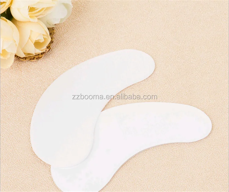 Comfy Curved Shape Lint Free Gel Under Eye Pad Patch For Eyelash Extension