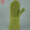 500 Degree Yellow Heat resistant aramid mitten