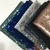 Factory wholesale Hot Custom-Made Colorful Double Sided Fish Scale Mermaid Reversible Sequin Fabric
