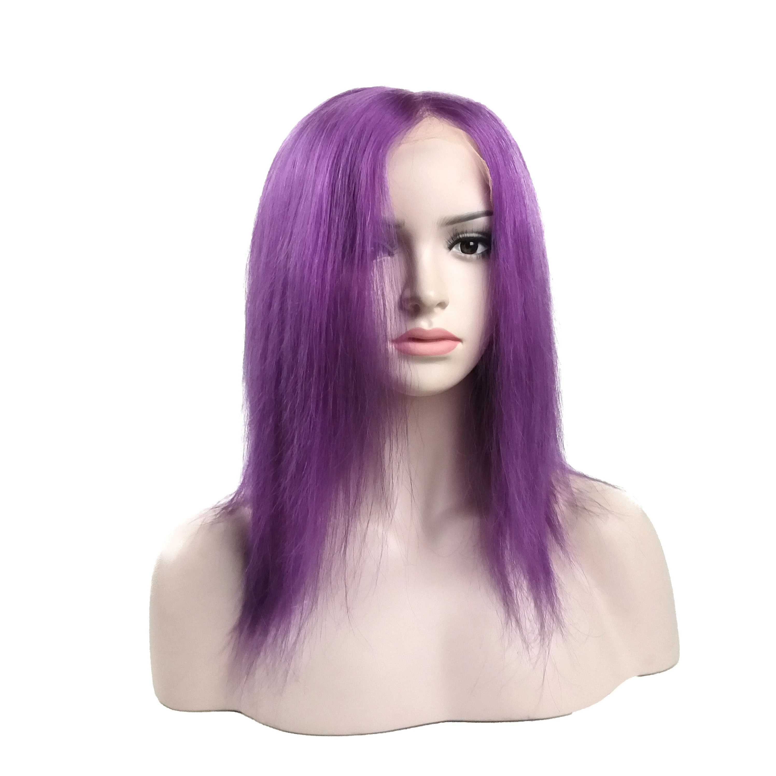 Aliexpress Purple Natural Straight Red Hair Dye Nets Raw Indian Hair Lace Front Wig Remy Human Hair Wigs Human Qatar Wholesale Buy Purple Hair Nets Raw Indian Hair Lace Wig Purple Red Hair