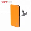 Best Selling WST mobile powerbank phone , built in cable bank power portable source