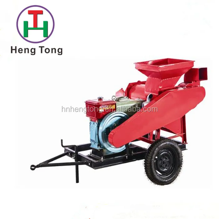 Good Quality Corn Maize Peeling Corn Sheller Machine With Diesel Engine