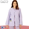 1 button open front chenille bed jacket with flare sleeve for women