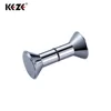 Door Furniture Sea Glass Round Chrome Double Sided Brass Knobs