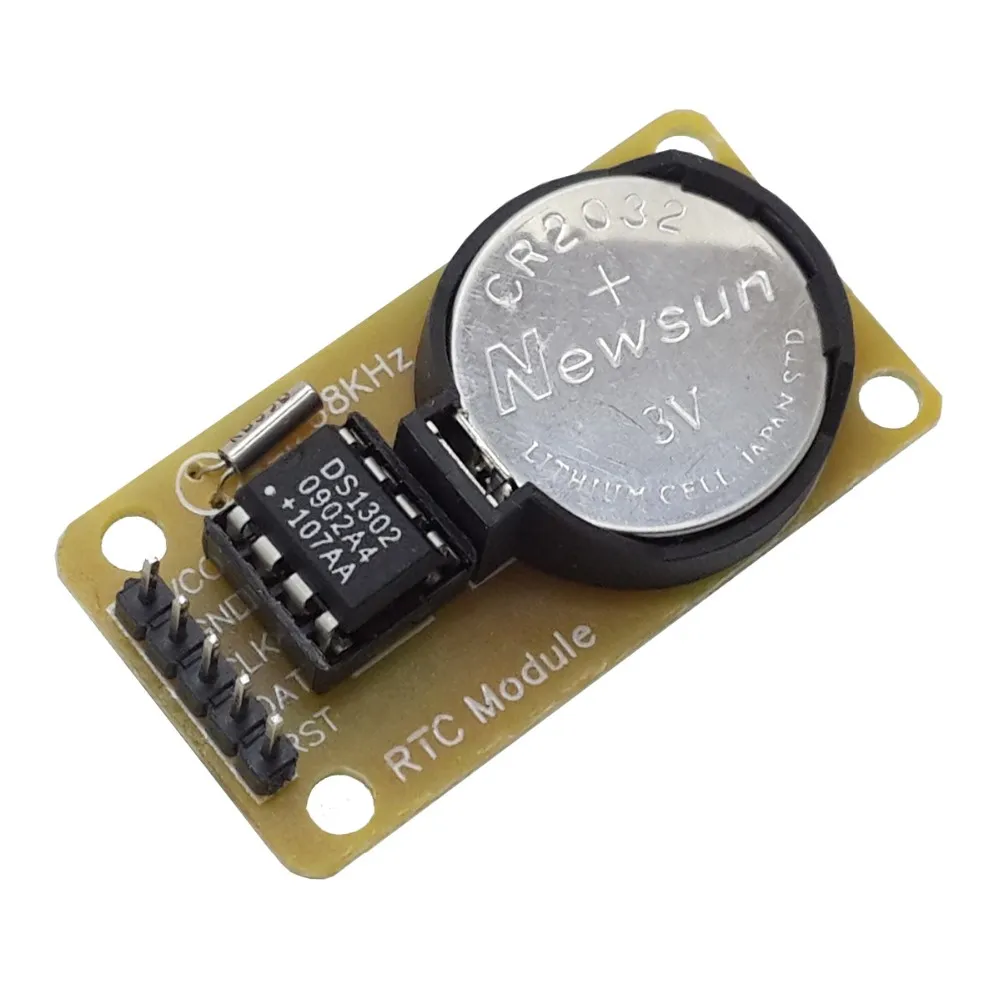 Ds1302 Real Time Clock Module With Cr2032 Battery Rtc Module Buy Ds1302 Clock Modulertc 9153