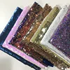 Hot Custom-Made Double Sided Sublimation Reversible Gold Mermaid Printed Sequin Fabric