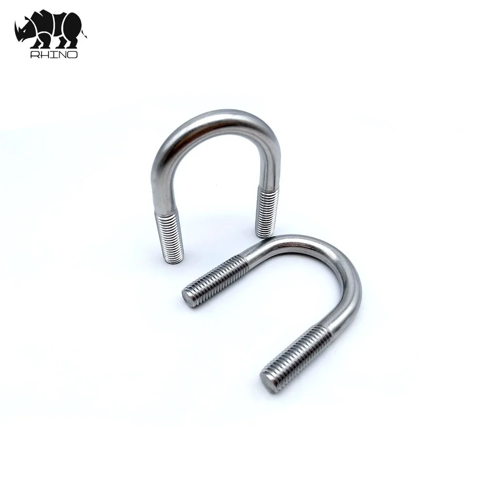Aisi316 A4 Stainless Steel Partial Threaded Rod Bar U Type Bolt Buy U