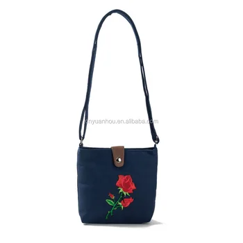 small canvas sling bag