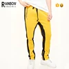 Custom Mens Polyester side stripe track pants
