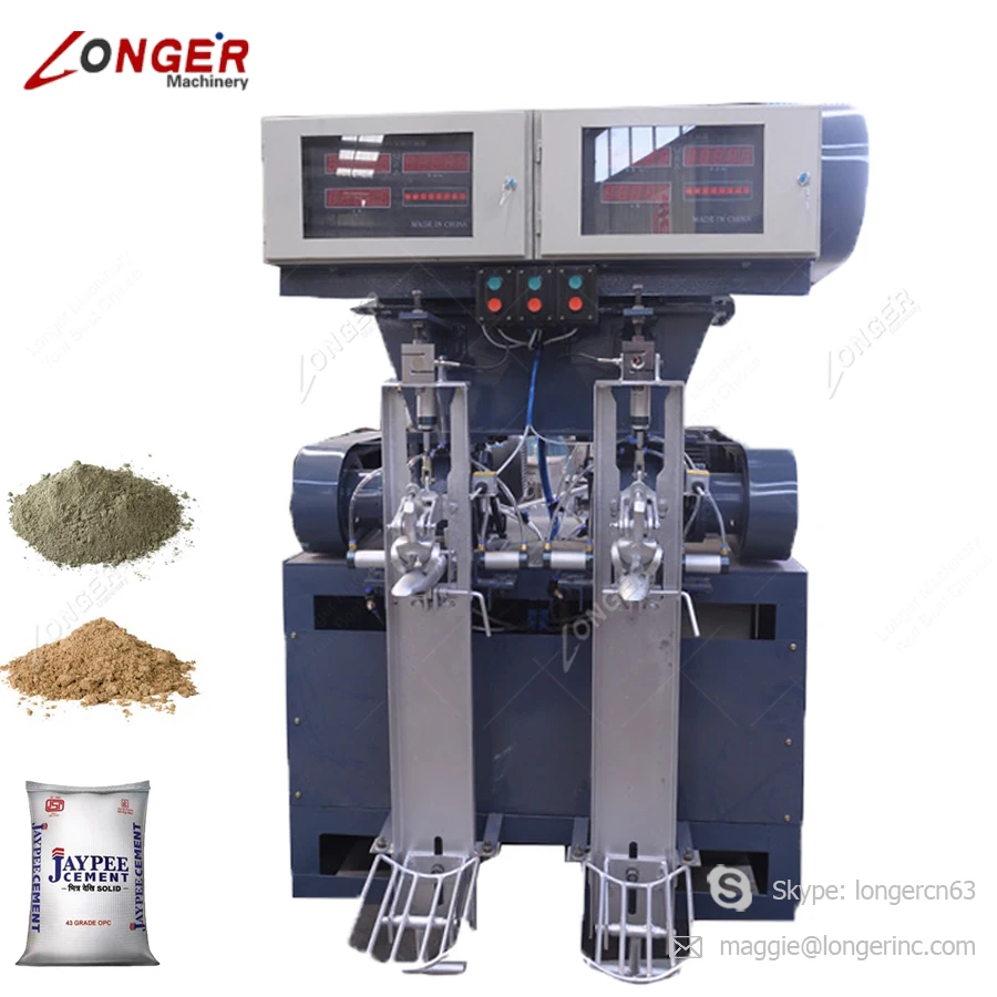 High Quality White Cement Packer Bagging Sand Bag Packing Filling Plant