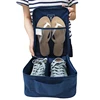Promotion waterproof storage bag breathe freely nylon mesh portable travel shoe bag
