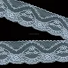 8cm wide scalloped nylon rigid lace trim