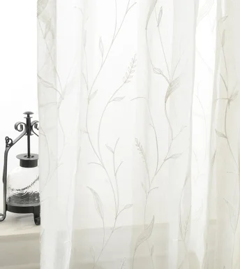 Bathroom Window Curtain Embroidery Sheer Fabric Transpa Bathroom Window Curtain Embroidery Sheer Fabric Transpa