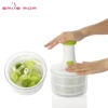 Smile mom Multi-function Kitchen Chopper Mixer Handy Press Chopper Vegetable Spinner Salad