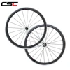 700C 38mm Clincher 23mm width Aluminum Braking Surface Carbon Road Bicycle Wheels