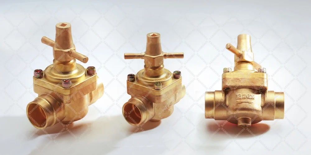 Sr 6510 6540 Two Way Straight Refrigeration Globe Valve,Castel Brass