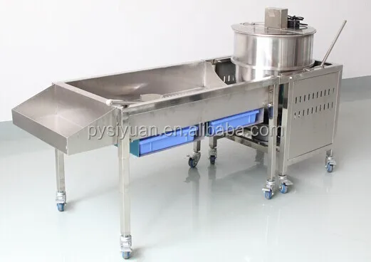 Fully Automatic Industrial Hot Air Popcorn Machine