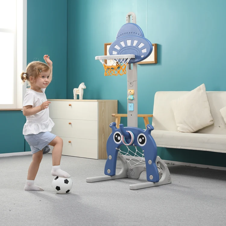 Plastic Children's Indoor Basketball Hoop Stand for Babies Over 3 Years Old supplier