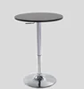ABS party cocktail tables height fixed mini pub bar table