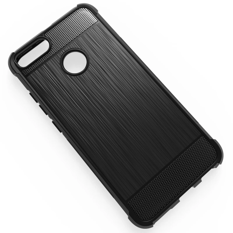 2017 New Arrival Carbon Fiber Shockproof Tpu case for xiaomi 5x Mi 5X Mi A1 Brushed Effect