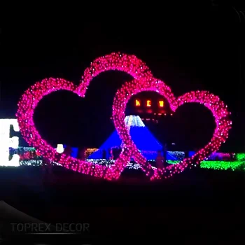 Red Heart Shaped Led Lights Wedding Decor Commercial Valentine Decorations Lighted Red Heart Shaped Led Lights Wedding Decor Commercial Valentine Decorations Lighted