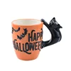 2019 New design 3D kitchenware ceramic mug for Halloween wholesale