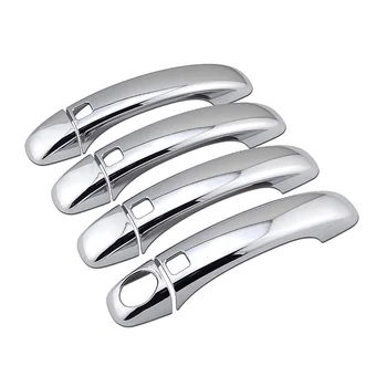 Plastic Chrome Heat Resistant Door Handle Cover For Body Kit Audi Q7 ...