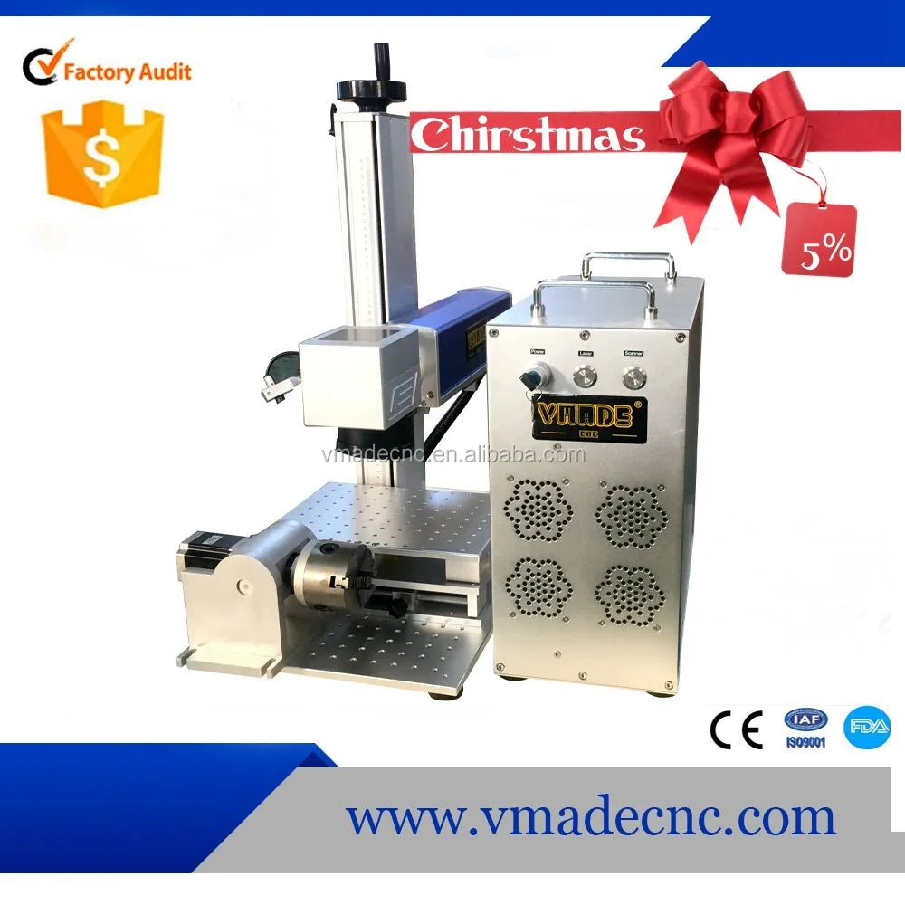 10w 20 Watt Fiber Laser / 30w 20w Fiber Metal Laser Marking Machine ...