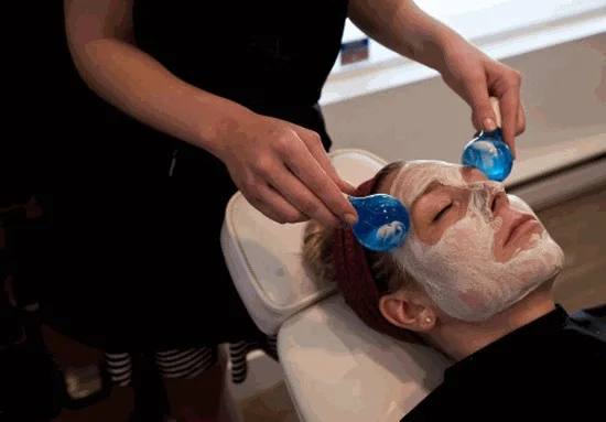 cooling globes facial 